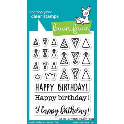 Lawn Fawn Clear Stamps - All the Party Hats